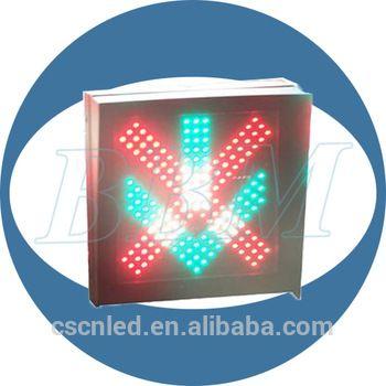 Arrows with Red X Logo - 400 Mm Square Red X Green Arrow 24vdc Signal - Buy Square Red X ...