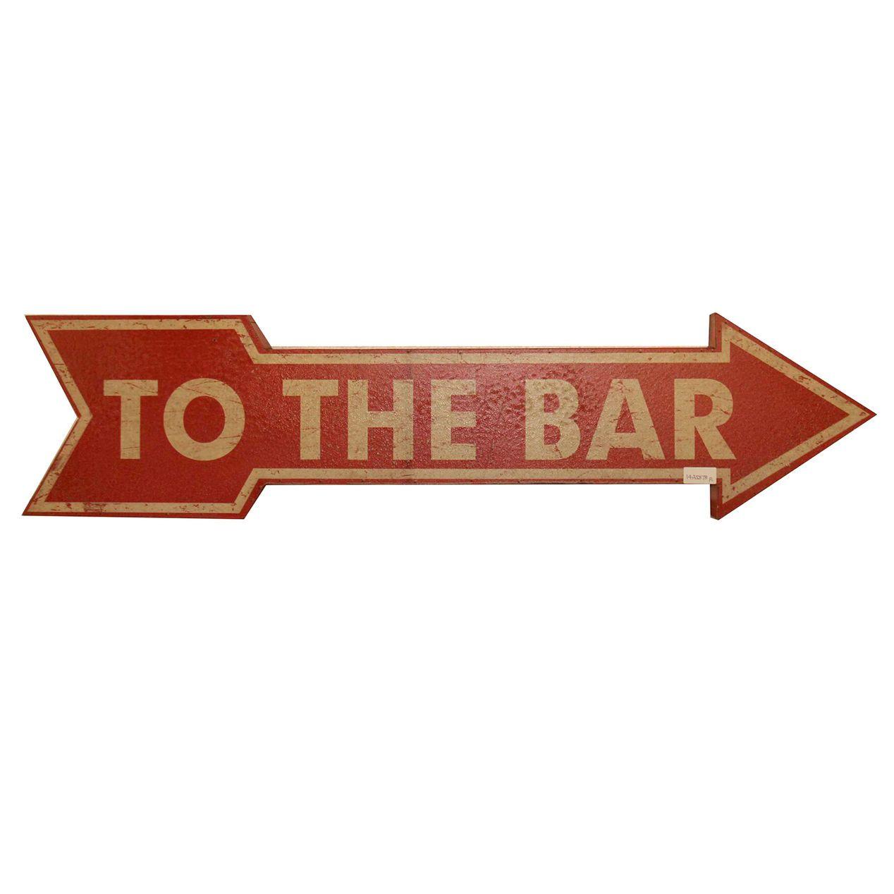 Arrows with Red X Logo - 42 X 10-in To The Bar Red Arrow | At Home