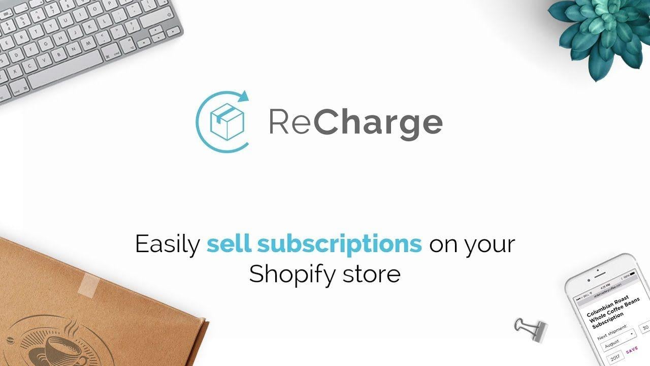 Recharge Shopify Logo - Shopify Recurring Billing & Subscriptions App - ReCharge (updated ...