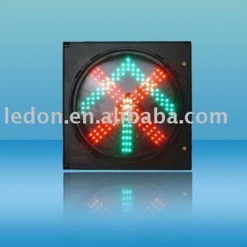 Arrows with Red X Logo - Cd300 1 12led Traffic Signal Light Red X And Green Arrow Traffic