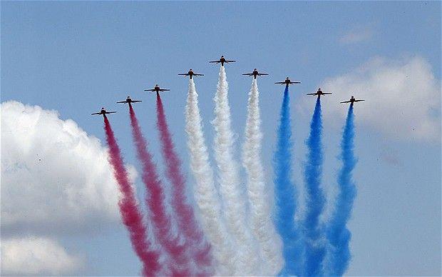 Red White Indian Arrow Logo - India eager for own Red Arrows fleet - Telegraph