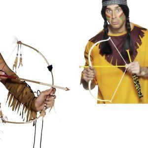 Red White Indian Arrow Logo - Wild West Western Brave Red Indian Cowboy Bow & Arrow Hunger ...