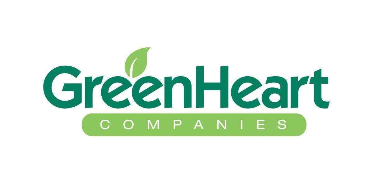 Blue and Green Heart Logo - Contact – GreenHeart Companies