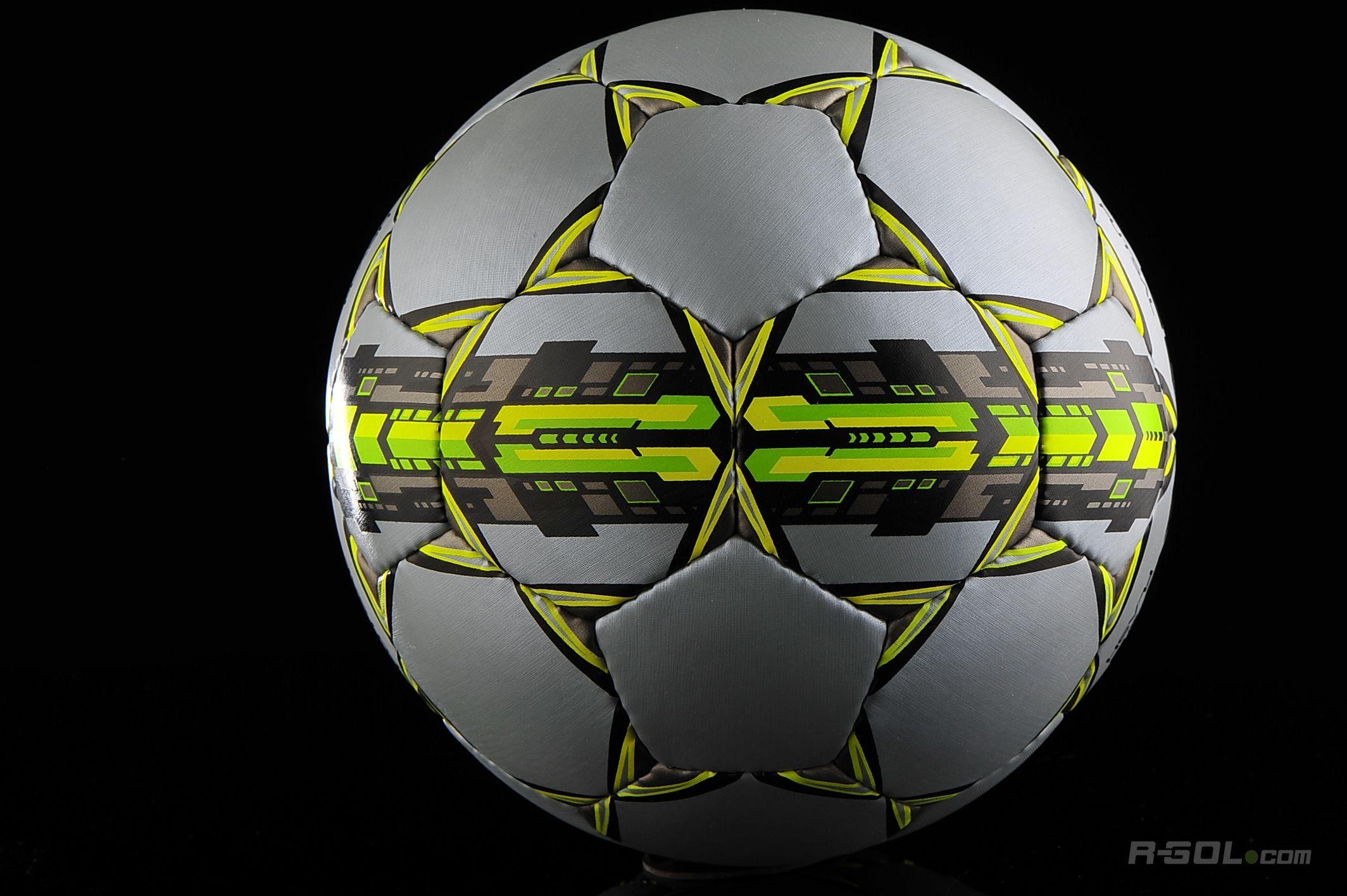 Silver Circle with Green Ball Logo - Ball Select Futsal Flash Silver/Yellow | SELECT indoor football ...