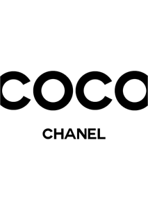 Coco Chanel Paris Logo - Coco Chanel paris designer A4 glossy premium home decor print 230gsm ...