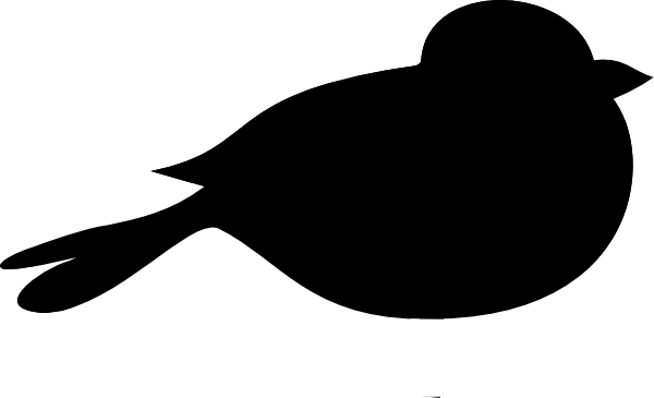 Black Bird Cartoon Logo - Black Bird Clip Art at Clker.com - vector clip art online, royalty ...