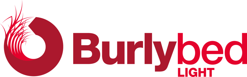 Red Welcome Logo - Burlybed