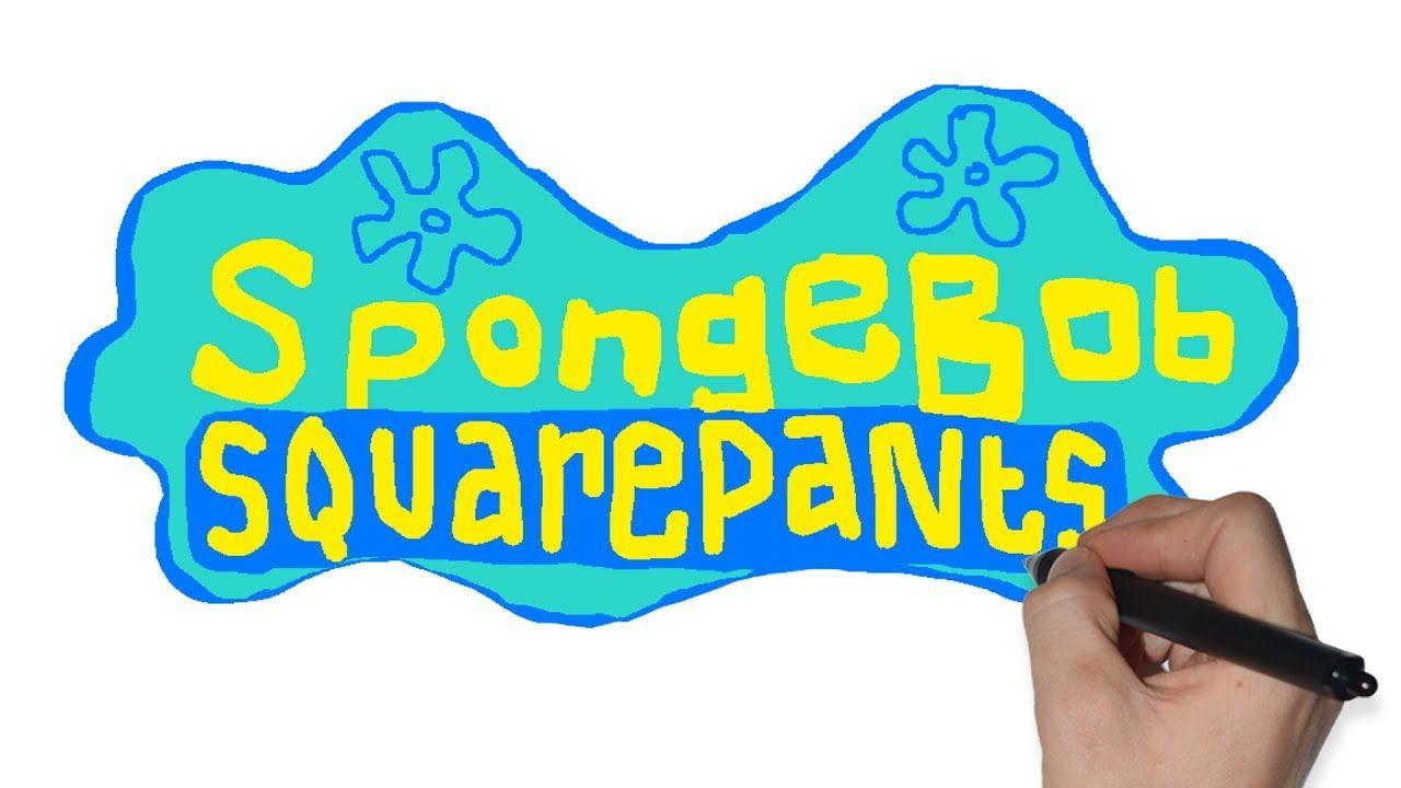 Spongebob Logo - How to Draw Spongebob Squarepants Logo from Nickelodeon - Magic Paint