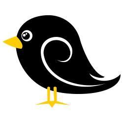 Black Bird Cartoon Logo - Beckington School - Classes