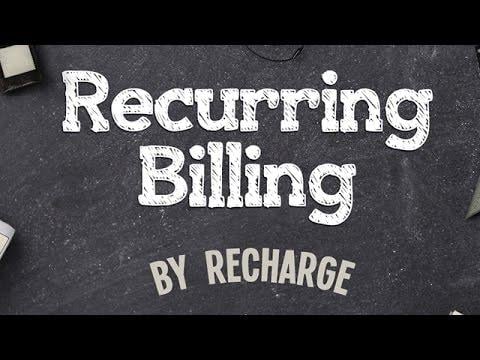 Recharge Shopify Logo - Recurring Billing by Recharge Shopify App Review