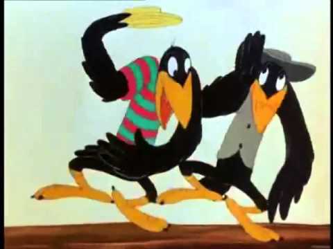 Black Bird Cartoon Logo - Racism in Children's Film Dumbo - YouTube
