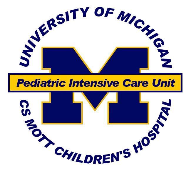 University of Michigan Hosptial Logo - Pediatric Critical Care Medicine. University of Michigan. C.S