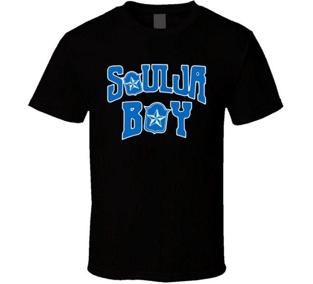 Soulja Boy Logo - T Shirt Novelty Soulja Boy Logo T Shirt Funny Printing T Shirts Men ...