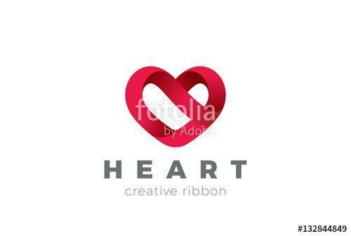 Heart Logo - Heart Logo design vector. Valentine day love. Cardiology Medical