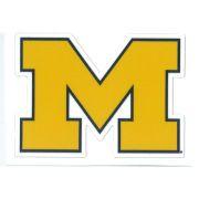 University of Michigan Hosptial Logo - Stickers Decals M Den