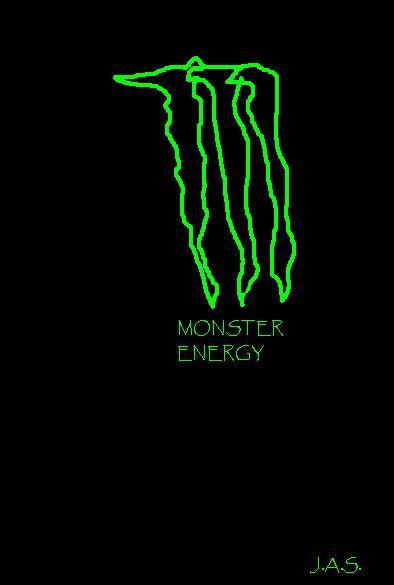 The Monster Energy Logo - Monster Energy Drink Logo by therollingkrite on deviantART