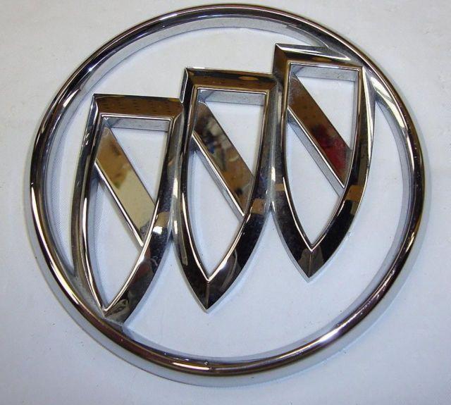 2014 Buick Logo - Buick Verano Chrome Logo Emblem 12-15 OEM Genuine GM Rear Trunk Lid ...