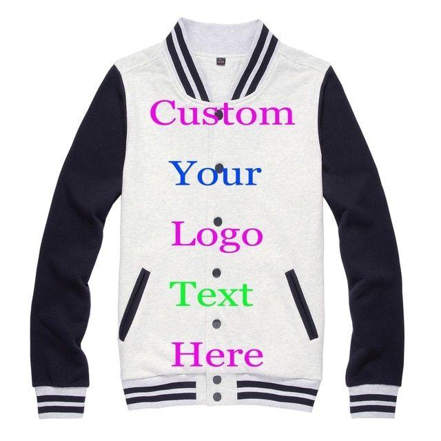 Custom Printing Logo - Custom Print Logo Baseball Jacket Silk Screen Transfer Print ...