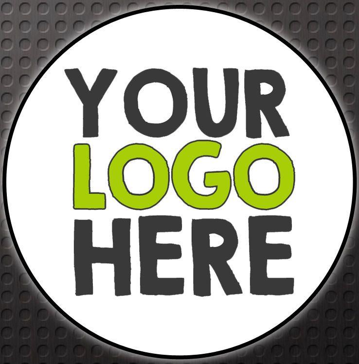 Custom Printing Logo - LOGO Printed Round Stickers - Custom Logo GLOSS - postage labels ...