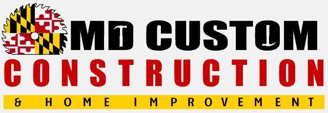 Custom Construction Logo - MD Custom Construction | General Contractor | Hollywood, MD
