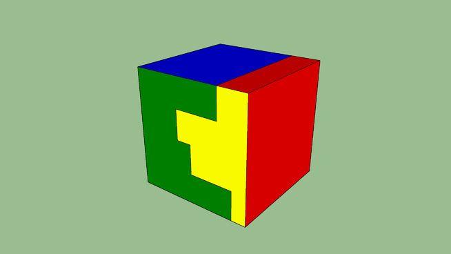 Multi Colored Cube Logo - Multicolored Cube | 3D Warehouse