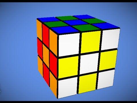 Multi Colored Cube Logo - Rubik cube design(3x3x3)-Design#!1[MULTICOLOR CROSS] with subtitles