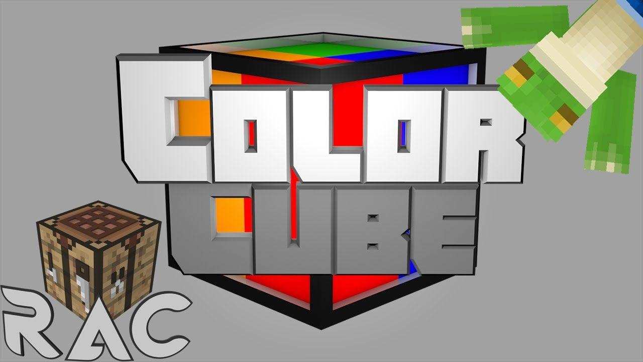 Multi Colored Cube Logo - It's the Mindcrack Logo. CUBE with the RAC