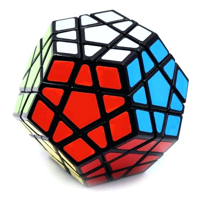 Multi Colored Cube Logo - Colored Cube Classic Magic Cube Puzzle Toy Multi Colored Colored Ice