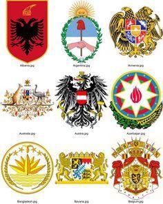Best Country Logo - 14 Best National Emblem's of the World images | Countries of the ...