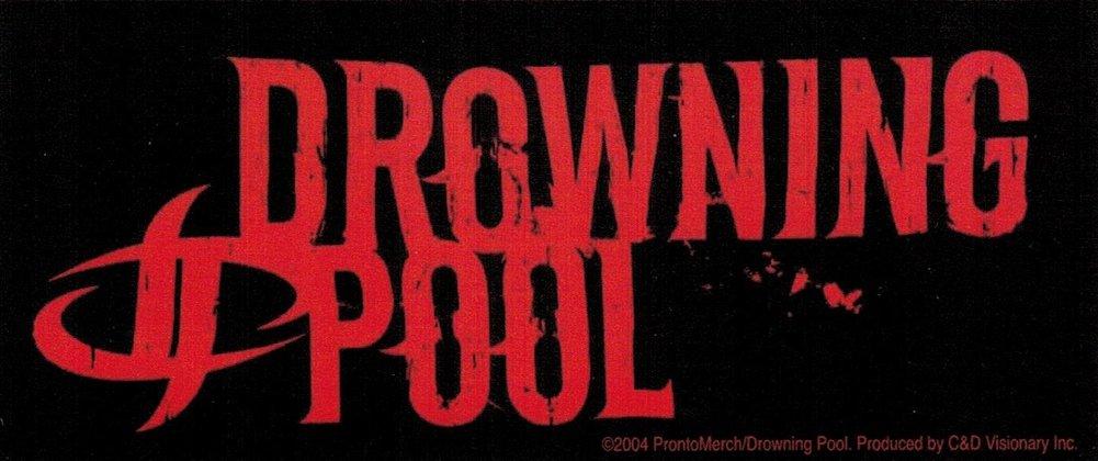 Drowning Pool Logo - Drowning Pool Logo Sticker