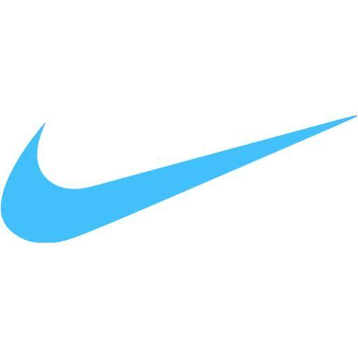 Blue and White Nike Logo - Blue nike Logos