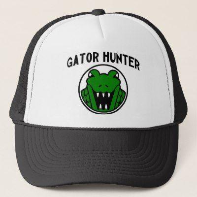 Alligator Hunter Logo - Gator Hunter South Carolina Trucker Hat