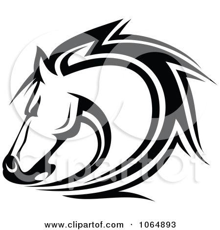 Stallion Head Logo - Stallion Logo Clipart