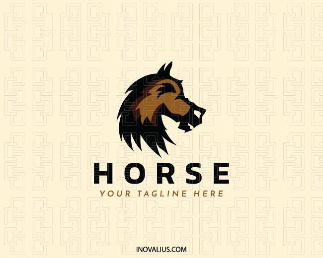 Stallion Head Logo - Horse Logo For Sale | Inovalius