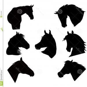 Stallion Head Logo - Elegant Horse Head Logo Clip Art