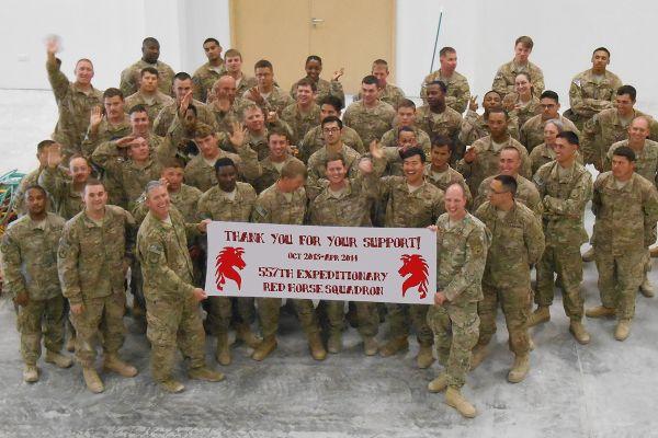 Red Horse Military Logo - CSM Students Send Love to Locals Serving in Afghanistan. Southern