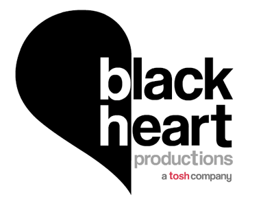 Black Heart Logo - Black Heart Productions Logo by Bill Bergmann | Dribbble | Dribbble