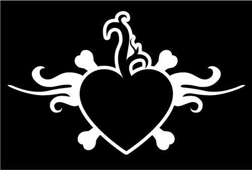 Black Heart Logo - USS Blackheart Logo | For the USS Blackheart ( ussblackheart ...