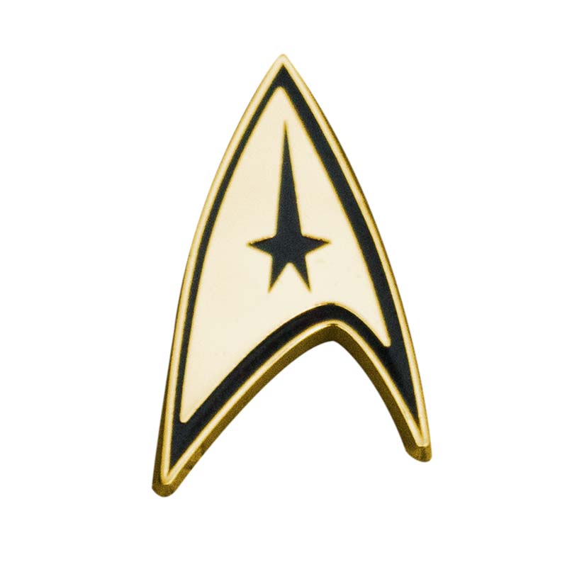 Star Trek Logo - Star Trek Logo Gold Lapel Pin | TVMovieDepot.com