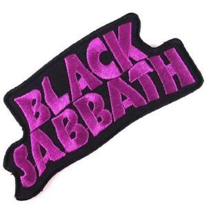 Purple and Black Cool Logo - BLACK SABBATH Purple Embroidered Heavy Metal Iron On Music Patch 4.5 ...