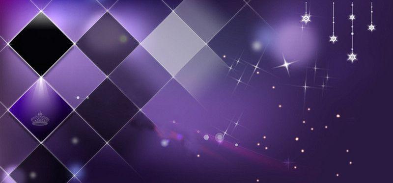 Purple and Black Cool Logo - Purple Star Cool Black Taobao Banner Grid, Grid, Violet, Starlight ...
