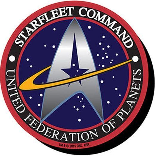 Star Trek Logo - Star Trek The Original Series Starfleet Command Logo Chunky 3D Die ...
