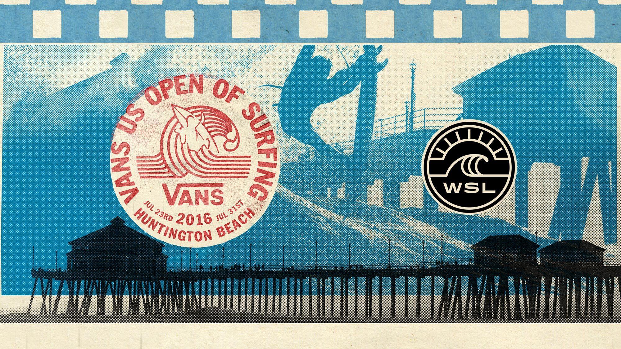 Us Surf Logo - News. Vans US Open of Surfing. July 23rd to 31st, 2016