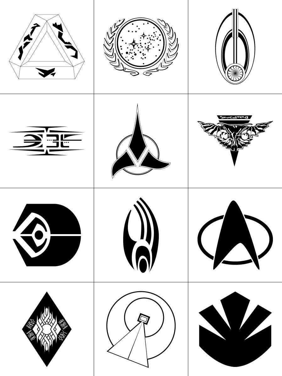 Star Trek Logo - logo template,star trek vectors,symbol vectors | Svg | Star Trek ...
