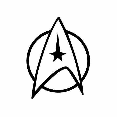Star Trek Logo - Star Trek Logo Vinyl Decal Sticker