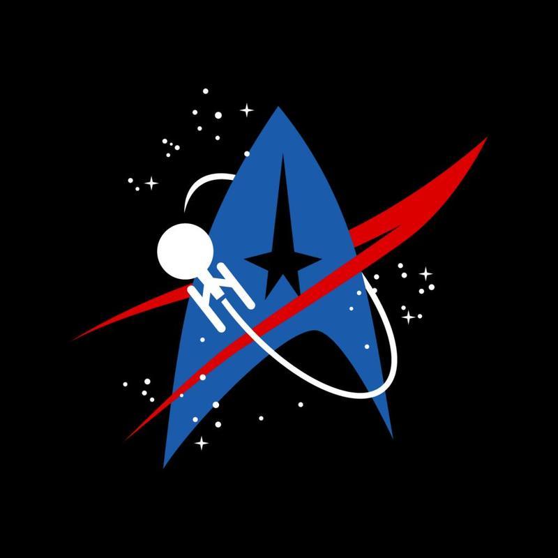 nasa star trek logo