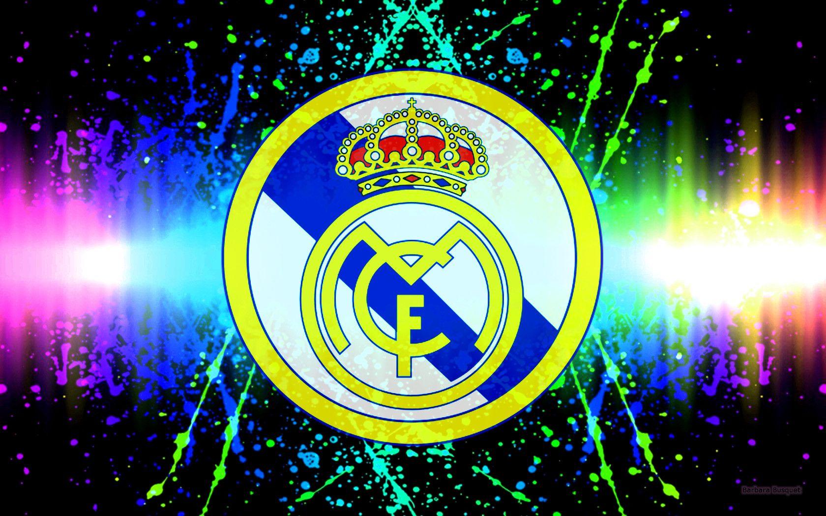 Purple and Black Cool Logo - Real Madrid Logo Wallpapers - Barbaras HD Wallpapers