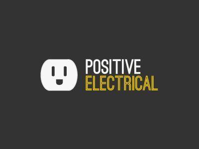 Electrical Business Logo - Positive Electrical | Design- Branding | Logo design, Logo design ...