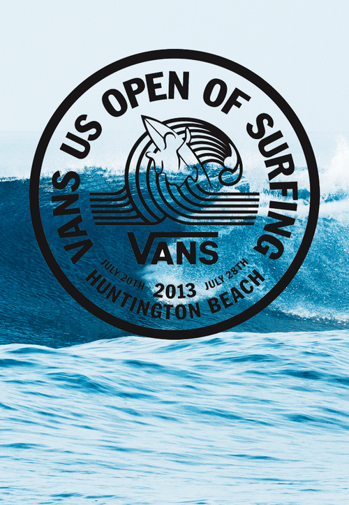 Us Surf Logo - Vans US Open of Surfing 2013. California Highlights. Surfing