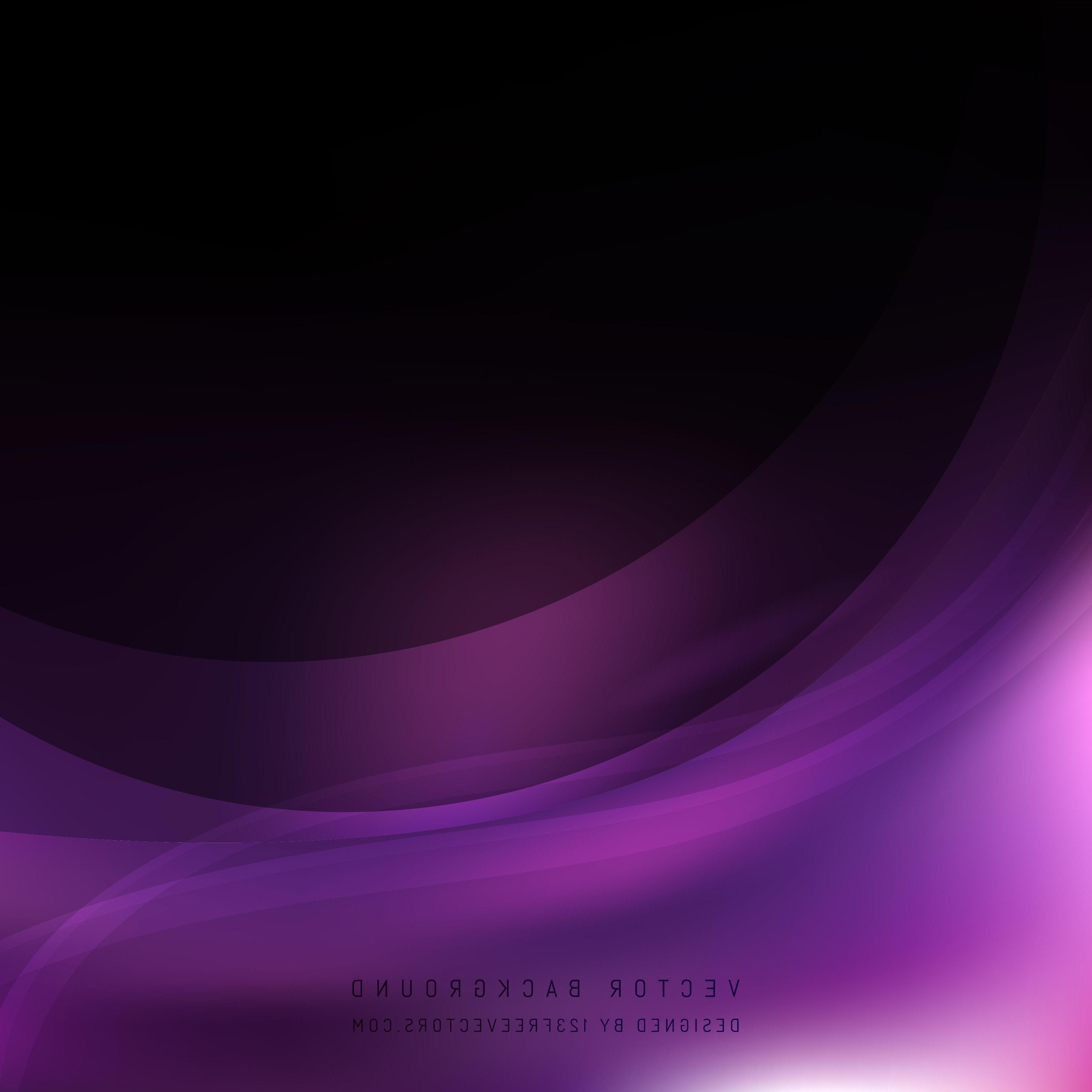 Purple and Black Cool Logo - Top Abstract Purple Black Wave Background Template Images